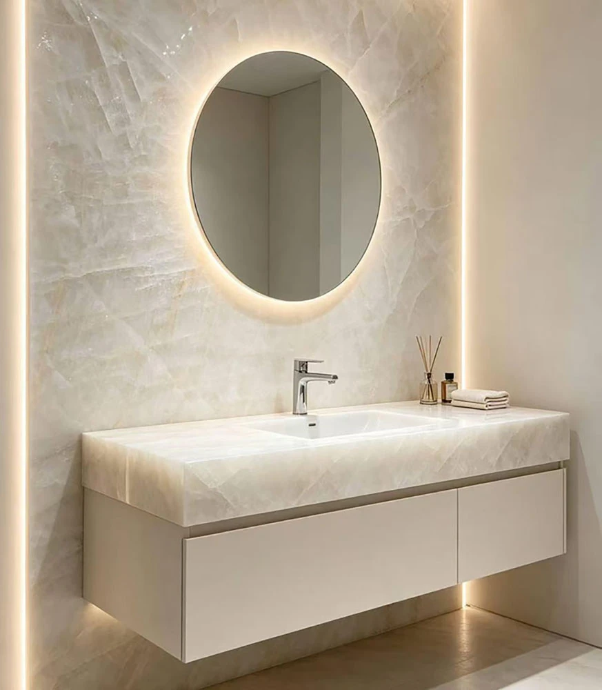 Cristallo Quartzite wall Cristallo Quartzite wall
